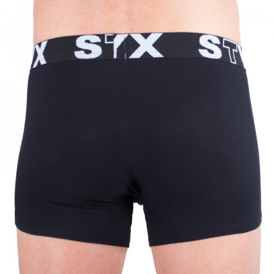 Boxershorts til mænd Styx sport gummi overstørrelse sort (R960)