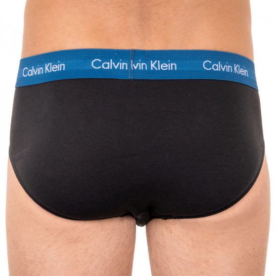 3PACK Trusser til mænd Calvin Klein sort (U2661G-HDL)