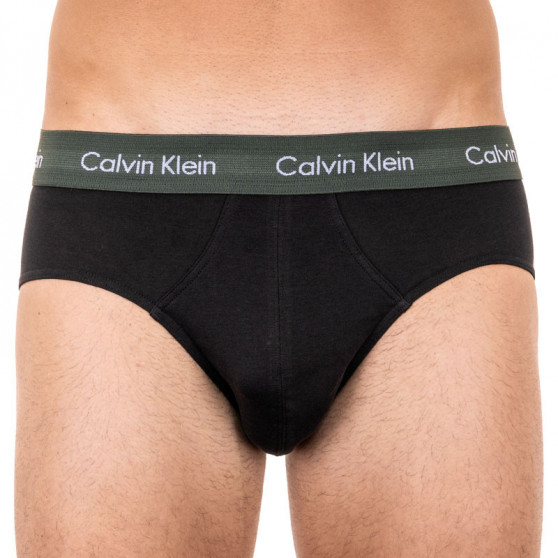 3PACK Trusser til mænd Calvin Klein sort (U2661G-HDL)