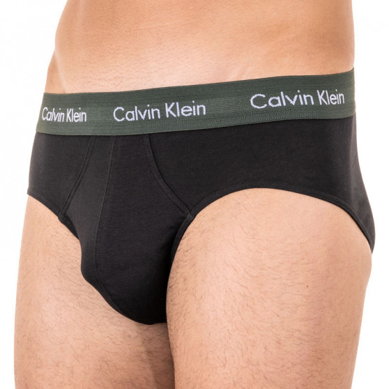 3PACK Trusser til mænd Calvin Klein sort (U2661G-HDL)