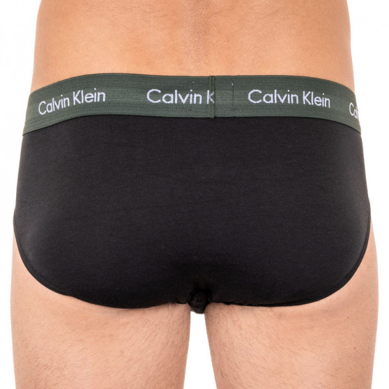 3PACK Trusser til mænd Calvin Klein sort (U2661G-HDL)