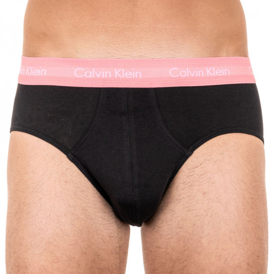 3PACK Trusser til mænd Calvin Klein sort (U2661G-HDL)