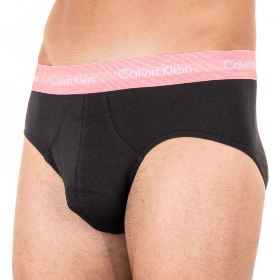 3PACK Trusser til mænd Calvin Klein sort (U2661G-HDL)