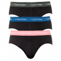 3PACK Trusser til mænd Calvin Klein sort (U2661G-HDL)