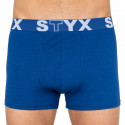 Boxershorts til mænd Styx sport elastik overstørrelse mørkeblå (R968)