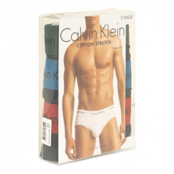 3PACK Trusser til mænd Calvin Klein sort (U2661G-BZP)