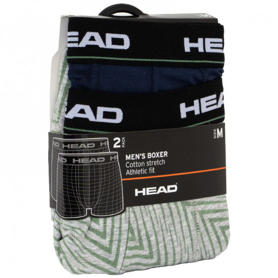 2PACK HEAD boxershorts til mænd, flerfarvede (891005001 686)