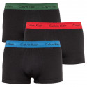 3PACK Boxershorts til mænd Calvin Klein sort (U2664G-BZP)