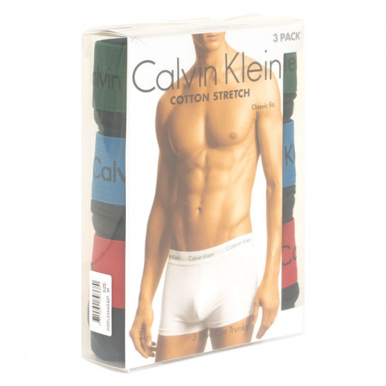 3PACK Boxershorts til mænd Calvin Klein sort (U2664G-BZP)