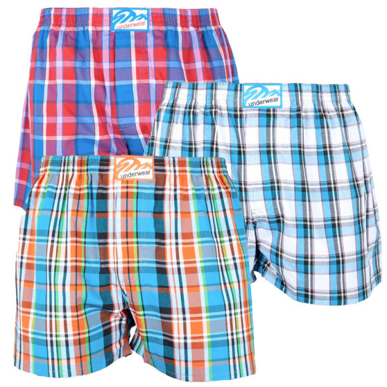 3PACK Boxershorts til mænd Styx classic elastic flerfarvet (A7343536)