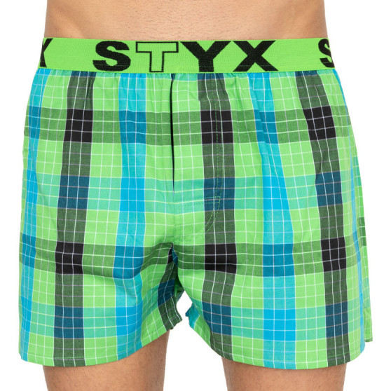 Boxershorts til mænd Styx sport gummi flerfarvet (B810)