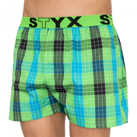 Boxershorts til mænd Styx sport gummi flerfarvet (B810)