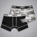 2PACK Boxershorts til mænd  Wings II overstørrelse UNCS