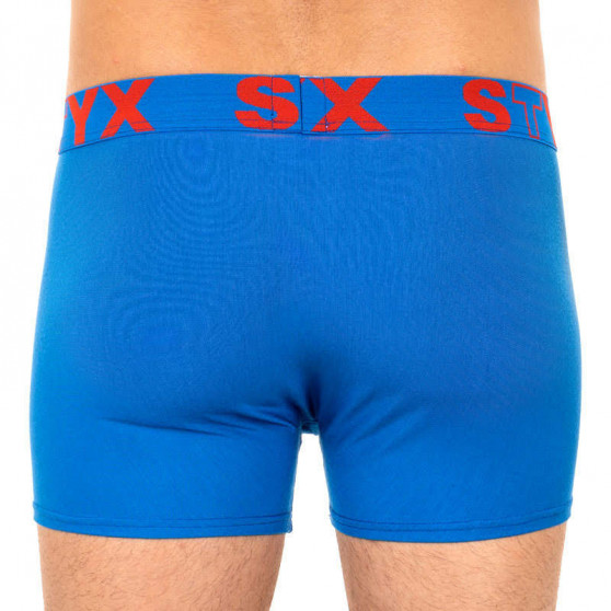 3PACK Boxershorts til mænd Styx sport gummi blå (G9676869)