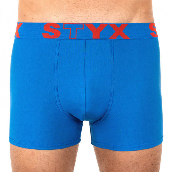 3PACK Boxershorts til mænd Styx sport gummi blå (G9676869)