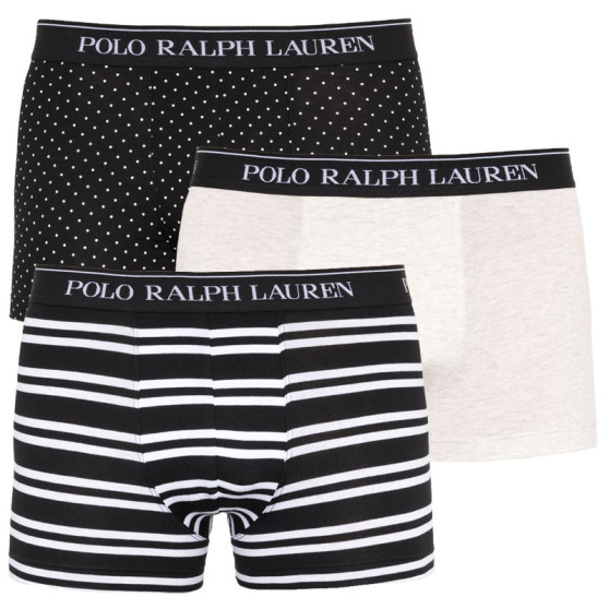 3PACK Boxershorts til mænd Ralph Lauren flerfarvet (714662050058)