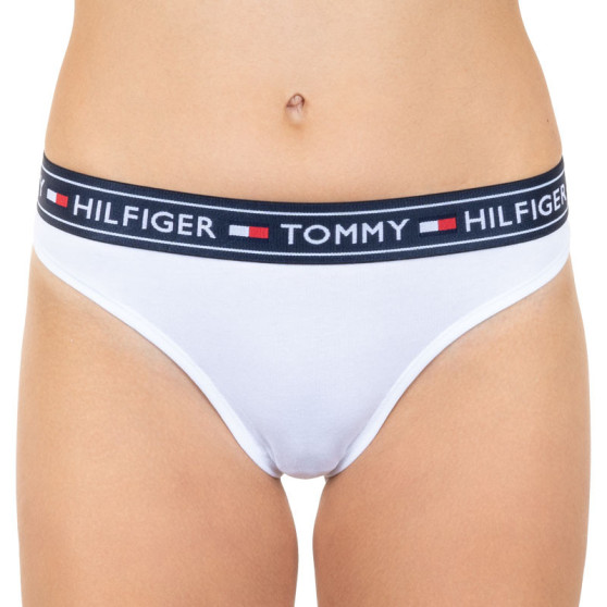 Brasilianske trusser til kvinder Tommy Hilfiger hvid (UW0UW00723 100)