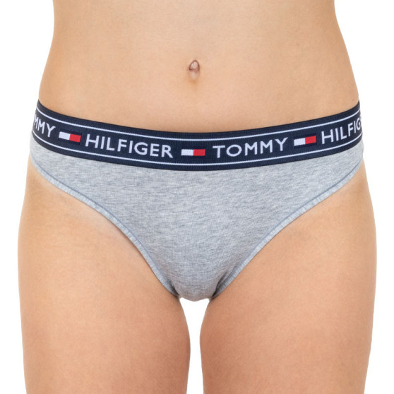 Brasilianske trusser til kvinder Tommy Hilfiger grå (UW0UW00723 004)