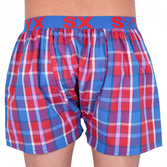 3PACK Boxershorts til mænd Styx sport elastik flerfarvet (B7343536)