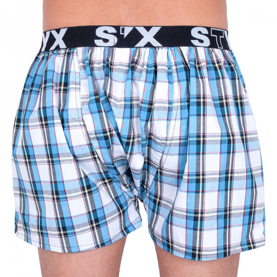 3PACK Boxershorts til mænd Styx sport elastik flerfarvet (B7343536)