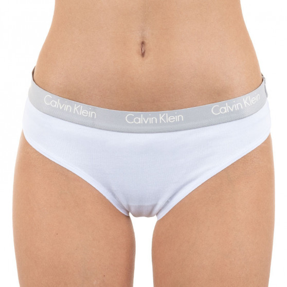 2PACK Dametrusser Calvin Klein hvid (QD3584E-100)