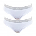 2PACK Dametrusser Calvin Klein hvid (QD3584E-100)