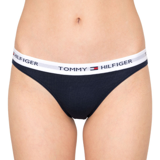 Trusser til kvinder Tommy Hilfiger mørkeblå (1387904875 416)