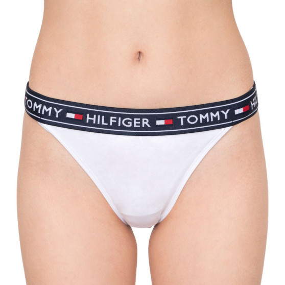 Trusser til kvinder Tommy Hilfiger hvid (UW0UW00726 100)