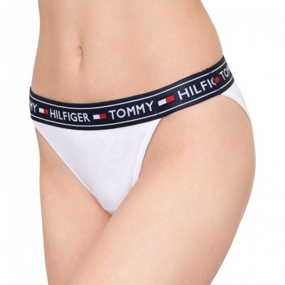 Trusser til kvinder Tommy Hilfiger hvid (UW0UW00726 100)