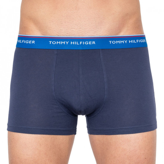 3PACK Boxershorts til mænd Tommy Hilfiger mørkeblå (UM0UM01642 027)