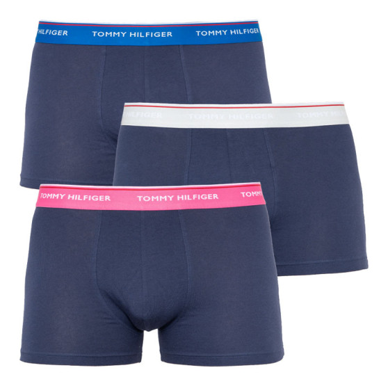 3PACK Boxershorts til mænd Tommy Hilfiger mørkeblå (UM0UM01642 027)