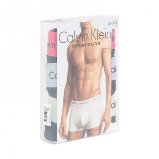 3PACK Boxershorts til mænd Calvin Klein sort (U2664G-FZH)