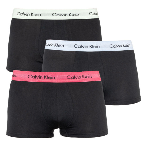 3PACK Boxershorts til mænd Calvin Klein sort (U2664G-FZH)