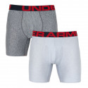 2PACK Boxershorts til mænd Under Armour grå (1327415 011)