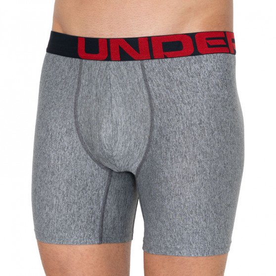 2PACK Boxershorts til mænd Under Armour grå (1327415 011)