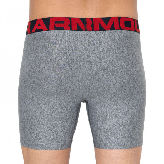 2PACK Boxershorts til mænd Under Armour grå (1327415 011)