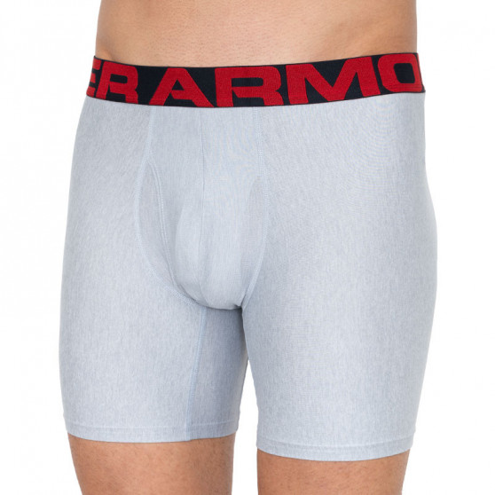 2PACK Boxershorts til mænd Under Armour grå (1327415 011)