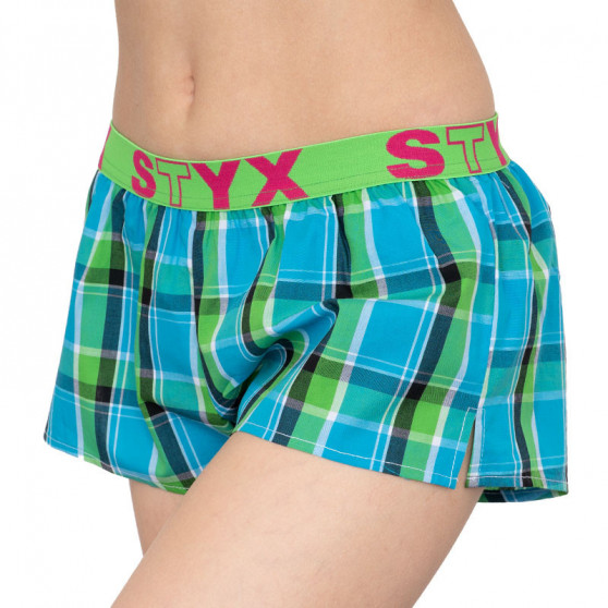 Dameshorts Styx sport gummi flerfarvet (T640)