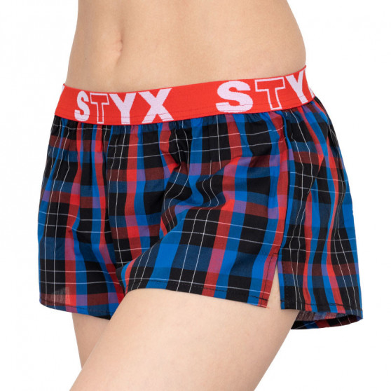 Dameshorts Styx sport gummi flerfarvet (T511)