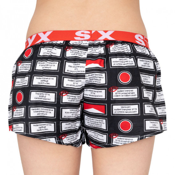 Dameshorts Styx kunst sport gummi advarsel (T553)