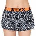 Dameshorts Styx art sport gummi cheetah (T551)