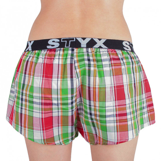 Dameshorts Styx sport gummi flerfarvet (T626)