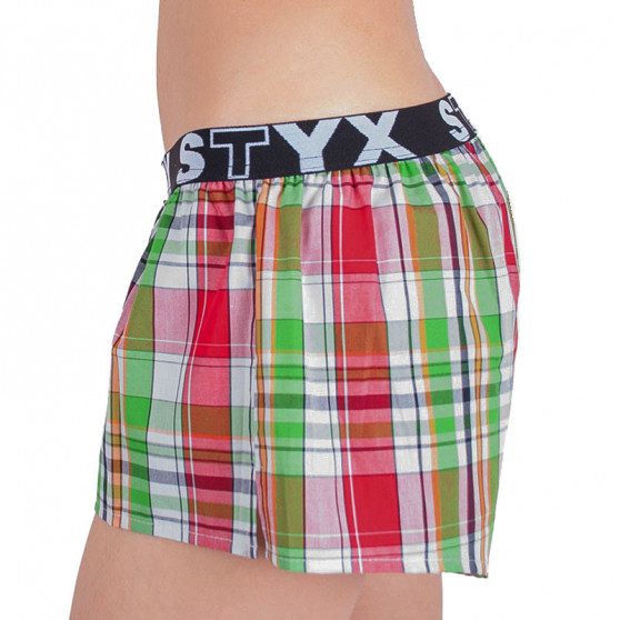 Dameshorts Styx sport gummi flerfarvet (T626)