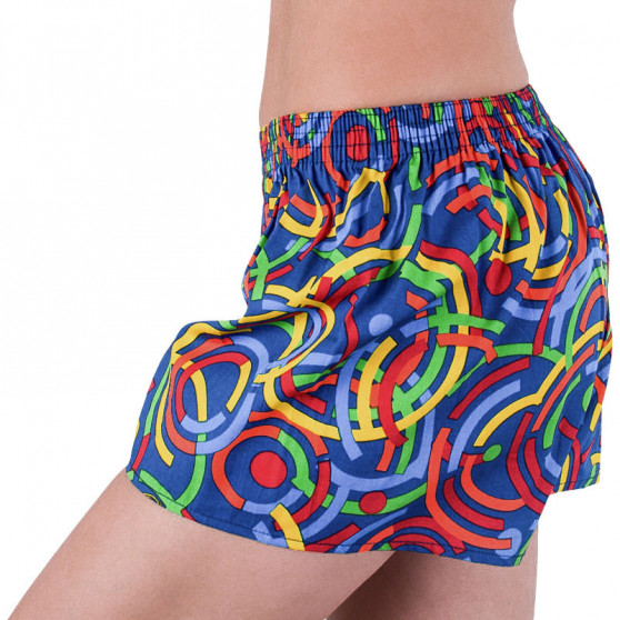 Dameshorts Styx art klassisk gummi flerfarvet (K659)