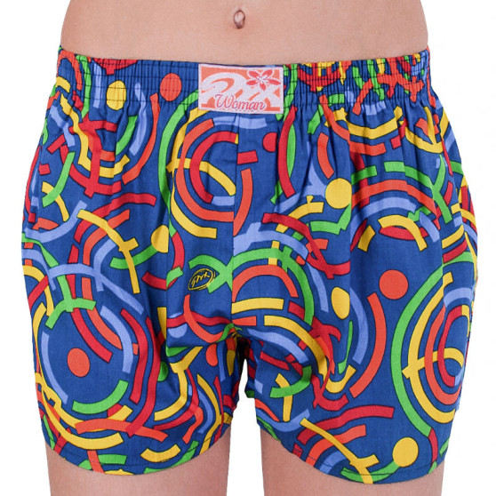 Dameshorts Styx art klassisk gummi flerfarvet (K659)