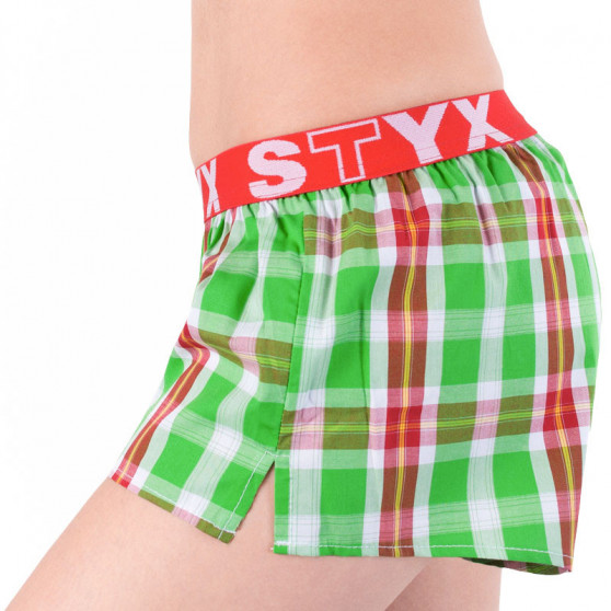 Dameshorts Styx sport gummi flerfarvet (T633)