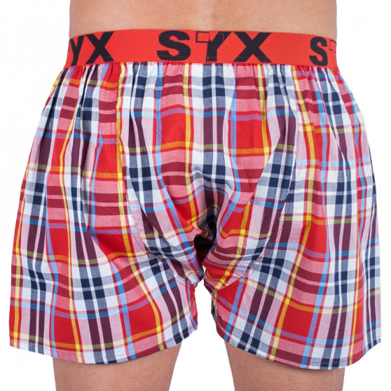 Boxershorts til mænd Styx sport gummi flerfarvet (B639)