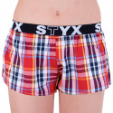 Dameshorts Styx sport gummi flerfarvet (T639)