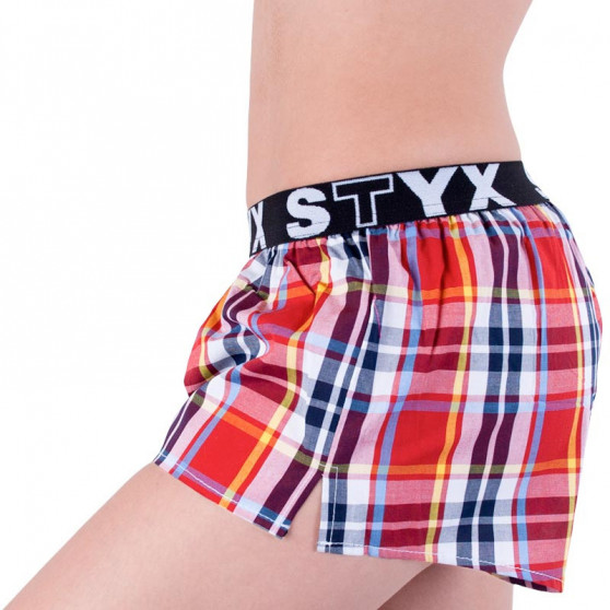 Dameshorts Styx sport gummi flerfarvet (T639)