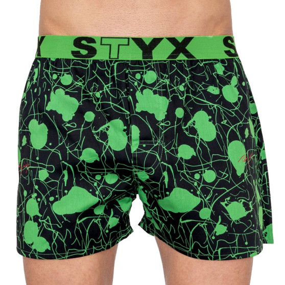 Boxershorts til mænd Styx art sports gummi Jáchym (B759)